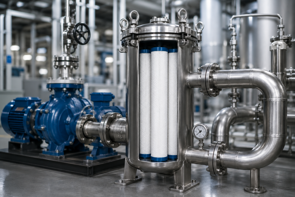 Cartridge Filter Housing UK for Industrial Equipment Protection
