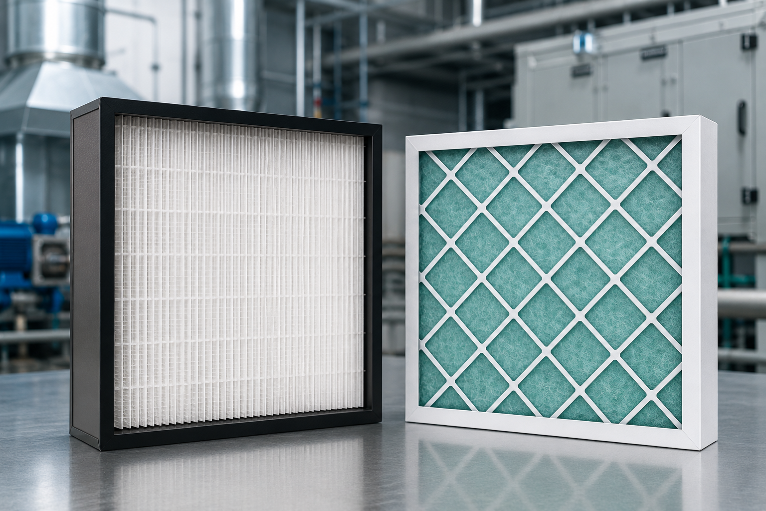 HEPA Filters vs Panel Filters for Industrial Applications