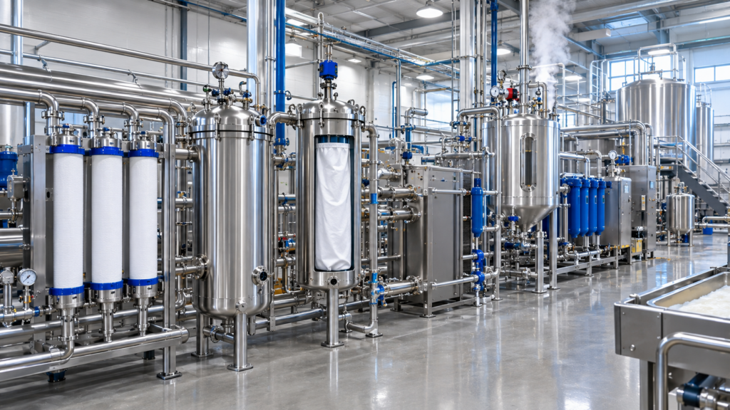 Best industrial filtration systems for UK food processing plants